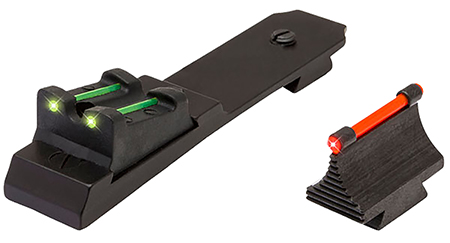 Truglo TG109 Marlin 336 Lever Action Rifle Sights - Fiber Optic Red Front Green Rear Adjustable
