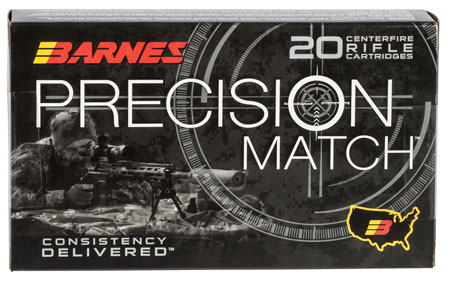 Barnes Precision Match 300 Win Mag 220 gr OTM BT - 20 Rounds 3 Barnes Precision Match 300 Win Mag 220 gr OTM BT - 20 Rounds