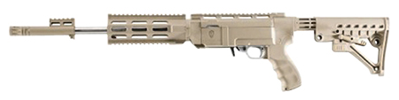 Archangel AR-15 Style Conversion Stock Desert Tan Synthetic 6 Position Collapsible for Ruger 10/22 (No Bayonet)