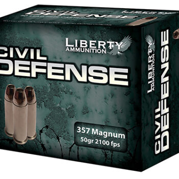 Liberty Ammunition 357 Mag 50gr Lead-Free Fragmenting Hollow Point Ammunition - 20 Rounds