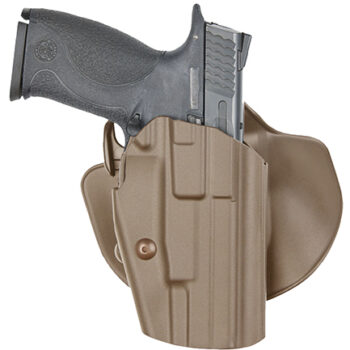 Safariland 578283551 GLS Pro-Fit  OWB Flat Dark Earth Polymer Belt Loop/Paddle Fits 3.30-4.25" Barrel, Belt 1.50" - 2.25" Wide Right Hand