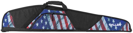 Allen Centennial Rifle Case 46" Stars & Stripes/Black Endura with Foam Padding
