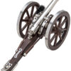 Traditions CN8021 Napoleon III Mini Cannon 50 Cal 7.25" Silver Barrel Breech Action 2 98722