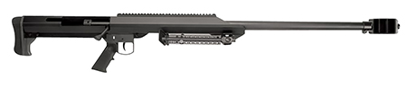 Barrett M99 .416 Barrett Single-Shot 32" Heavy Barrel Black Cerakote Aluminum Receiver Fixed Synthetic Stock Sorbothane Recoil Pad Match Trigger Manual Safety Optics Ready