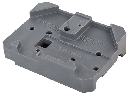 Wheeler Professional Armorer's Bench Block for AR-15 & AR-10 Rifles - Non-Marring Polymer