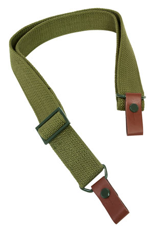 NcStar AK/SKS Sling Military-Style OD Green Canvas 1.25" x 42"