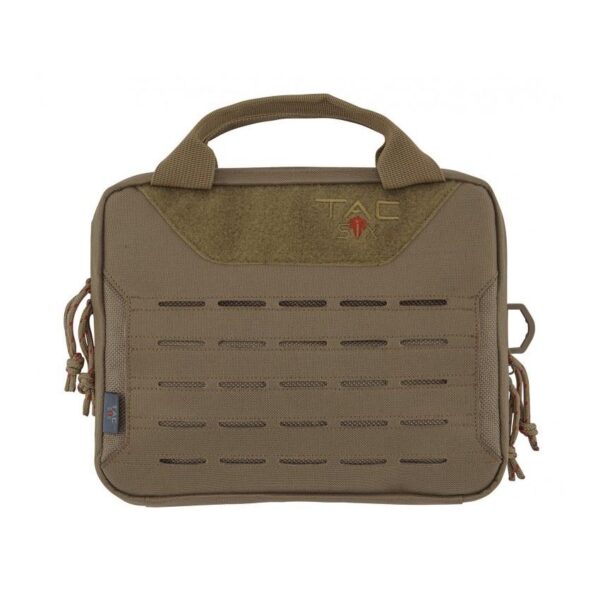 Allen Tac Six Crew Tactical Pistol Case Coyote Brown 6 Handgun Storage Padded Firearm Bag