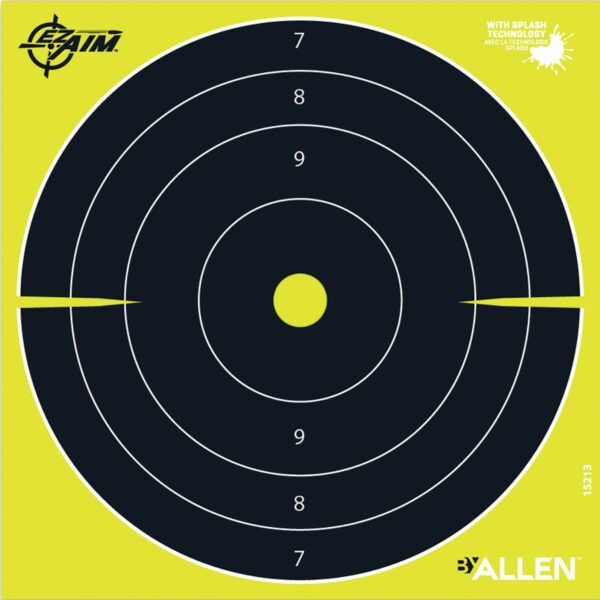 Allen EZ AIM Non-Adhesive Splash Target 8x8 inches - Pack of 25