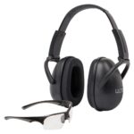 ULTRX Blocker Passive Ear Muffs 23dB & Clear Shooting Glasses - Allen Make Model 1 AN4158 1