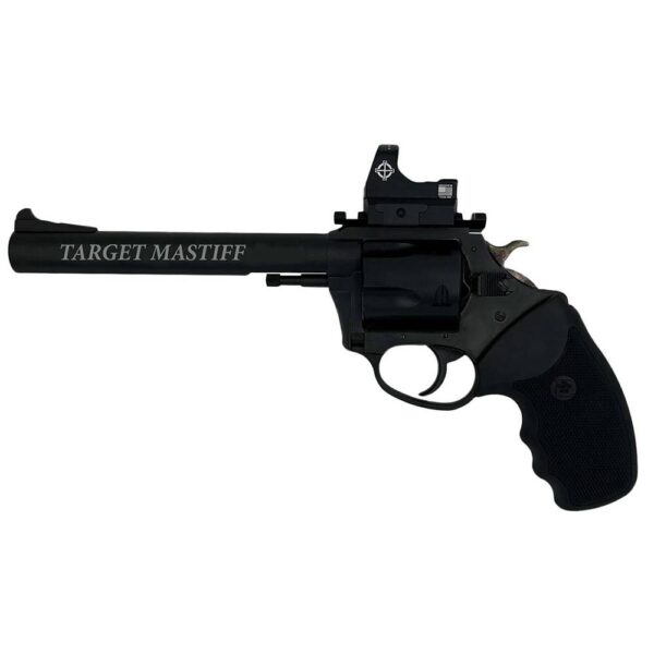 Charter Arms Target Mastiff .44 Special Revolver 6-Inch Barrel 5-Round Capacity Black Optic Ready