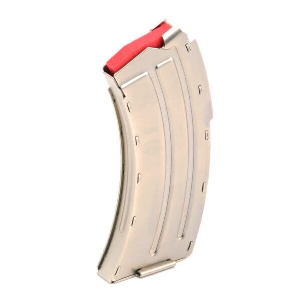 Savage Arms Mark II .22 LR .17 Mach 2 Rifle 10-Round Magazine Silver