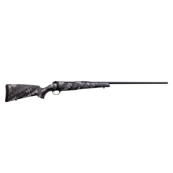 Weatherby Mark V Backcountry 2.0 Ti Rifle .257 Weatherby Mag 26" Barrel Synthetic Stock Grey White 3rd Magazine