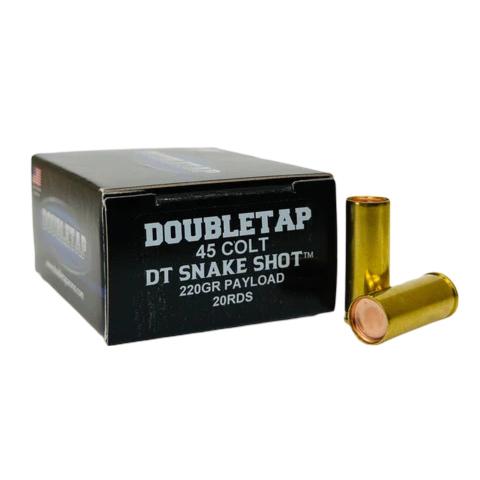 Double Tap Snake Shot .45 Colt 220gr #9 Shot, 1000 fps, 20-Count