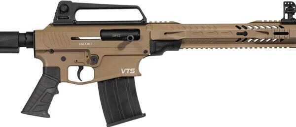 Escort DF12 12 Gauge Shotgun, 18" Barrel, 5-Round Capacity, FDE Finish