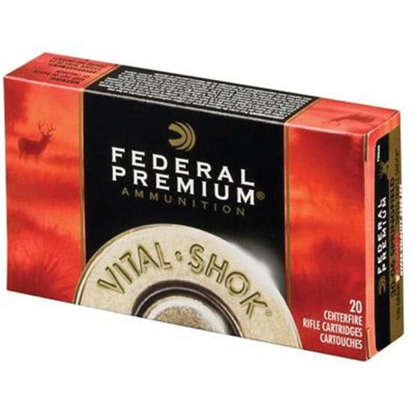Federal Premium 300 Win Mag 165 gr Trophy Copper V-Shok - 20 Rounds