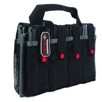 G-Outdoors AR 30-Round Magazine Tote Black 8-Pouch
