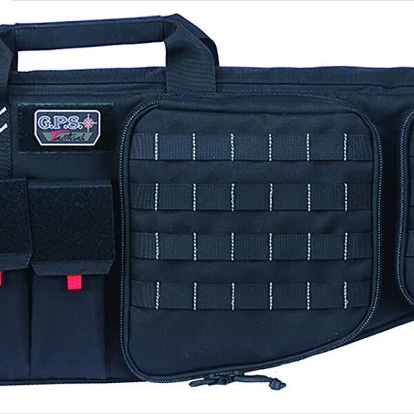 G-Outdoors Tactical AR Case with External Handgun Case - 35"  Black