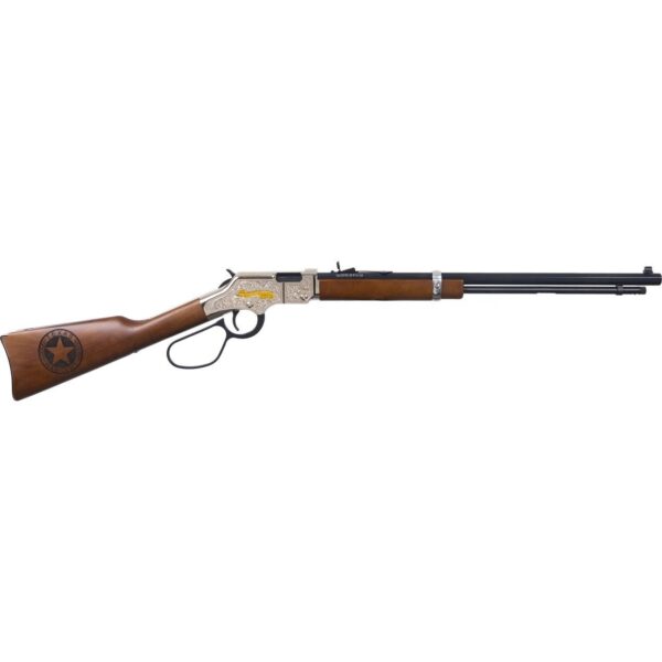 Henry Texas Rangers Bicentennial Tribute .22 LR Rifle Walnut Stock 20-inch Barrel 16-round Magazine