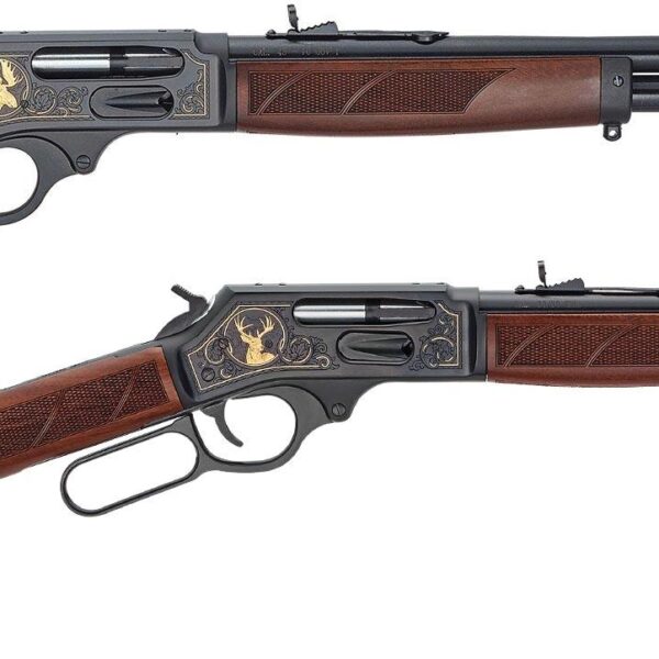Henry Steel Wildlife Edition .30-30 Side Gate Lever-Action Rifle 5-Round 20-Inch Walnut
