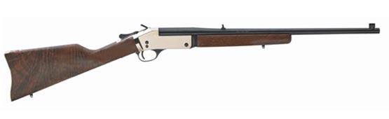 Henry Single Shot Brass 357 Mag/38 Special 1rd 22" Walnut Stock Rifle