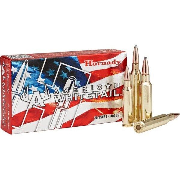 Hornady American Whitetail .300 WSM 165gr BTSP Rifle Ammo - 20 Rounds Per Box