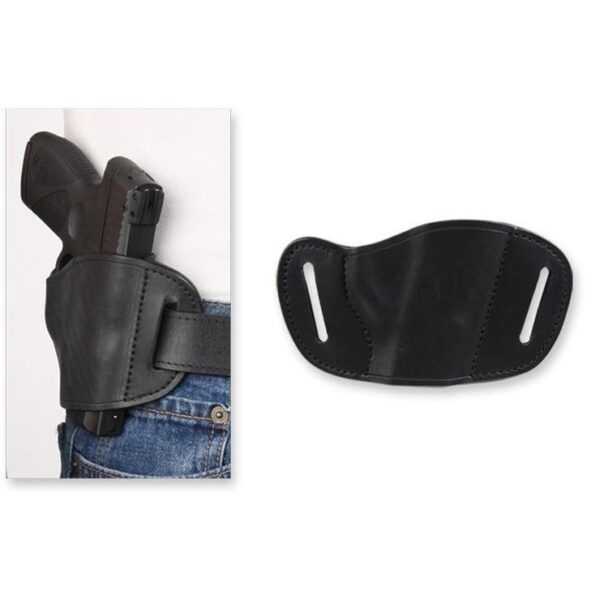 Smith & Wesson M&P 9mm/.40 Molded Leather Belt Holster Black Right-Handed