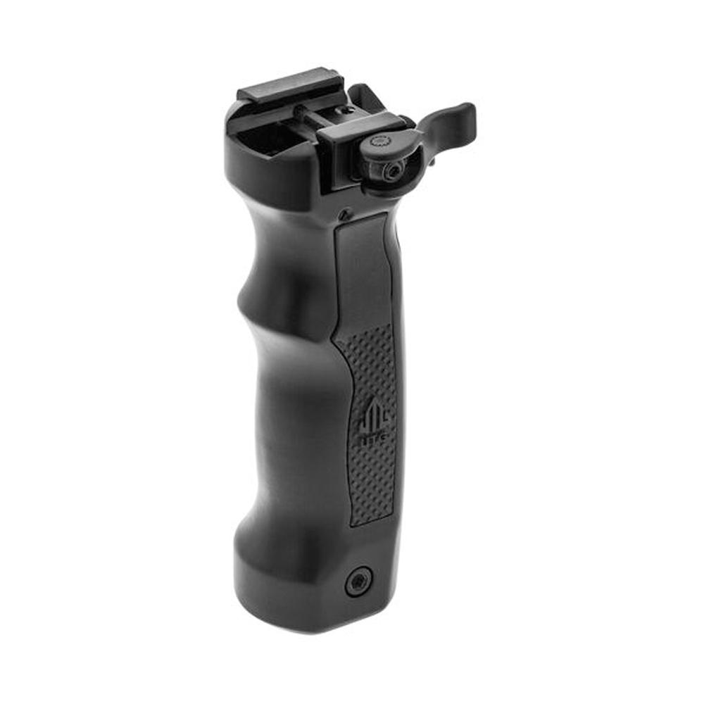 UTG Bipod D Grip with Ambi. Quick Release Deployable Black 3 UTG Bipod D Grip with Ambi. Quick Release Deployable Black