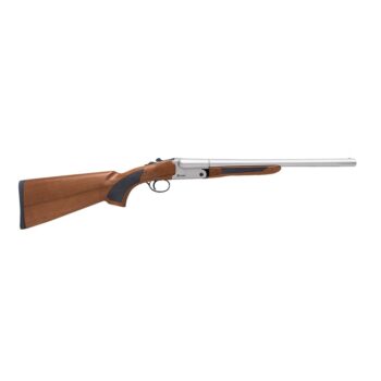 Legacy Sports Citadel Boss 20 Gauge SxS Shotgun 3" Chamber 2-Round 18.5" Barrel Nickel Walnut Stock