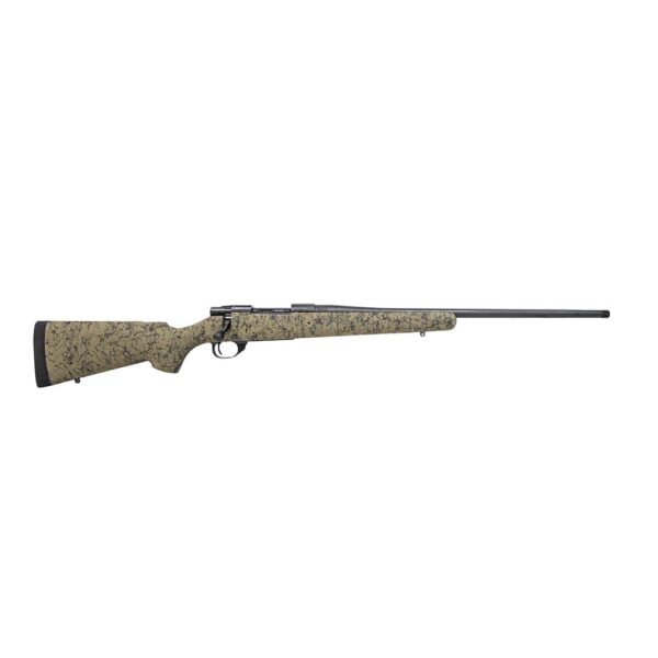 Howa M1500 HS Precision 300 Winchester Mag Bolt-Action Rifle 24-Inch Barrel Green Black Stock