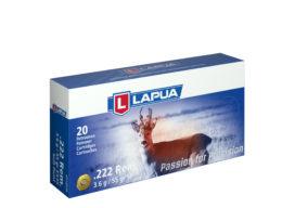 Lapua .222 Remington 55gr FMJ Rifle Ammunition 2887 fps 20 Rounds