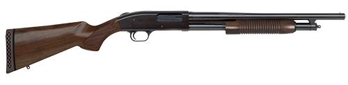 Mossberg Persuader 500 Retrograde 12 Gauge Pump-Action Shotgun 18.5" Barrel 5 Rounds Walnut Stock & Forend