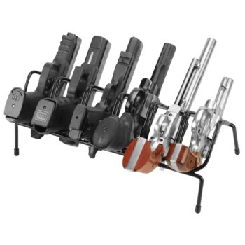 RPNB Gun Rack for Handguns | Secure Storage for 6 Pistols | Lockable Wall Mount