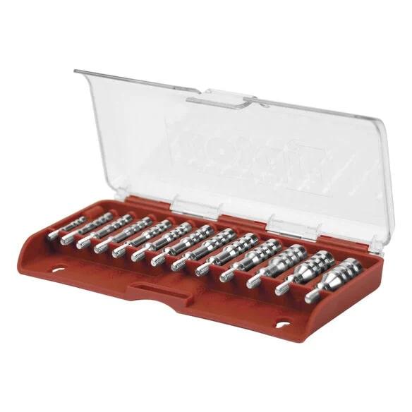 Tipton Ultra Bore Cleaning Jag Set - 13 Pieces for Gun Cleaning and Maintenance