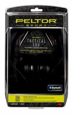 Peltor Sport Tactical 500 Electronic Hearing Protection Ear Muffs 26 dB by 3M