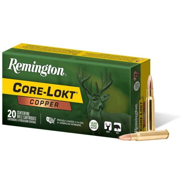 Remington .308 Winchester 150gr Copper Hollow Point Core-Lokt Rifle Ammo 2820 fps