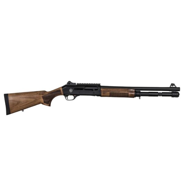 Mossberg Wood Stock 12 Gauge Pump-Action Shotgun 18.5" Barrel 5-Round