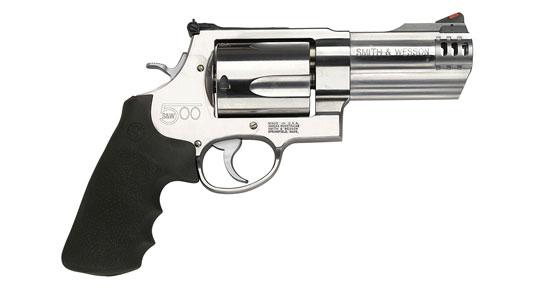 Smith & Wesson M500 .500 S&W Mag 4" 5-Round Revolver, Stainless Steel