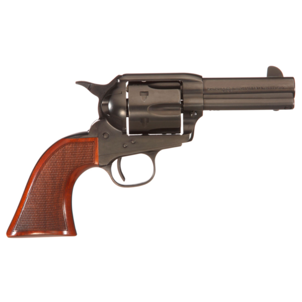 Taylor's & Co Runnin' Iron Black Rock .45 Colt Revolver – Wide Trigger, Lower Hammer Spur, Durable Black Rock Finish