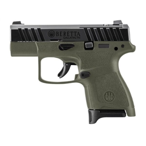 Beretta APX A1 Carry 9mm 3" Barrel OD Green Black Slide Semi-Auto Pistol