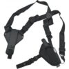 Uncle Mike's Plain Black Nylon Shoulder Holster 8705 AM#5 1 UM87050