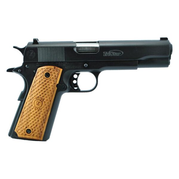 TriStar American Classic 1911 9mm Pistol 5" Barrel Wood Grip 10-Round Magazine Blued Finish
