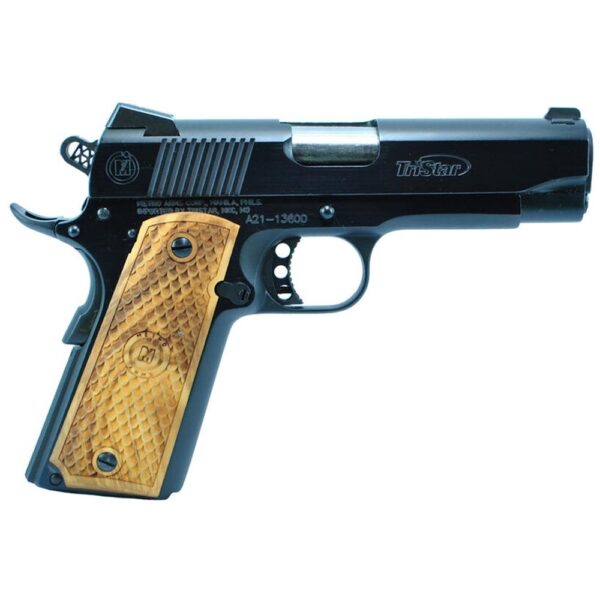TriStar American Classic Commander 1911 9mm Semi-Auto Pistol 10-Round 4.25" Barrel Wood Grip