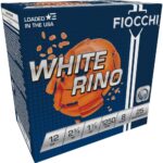 Fiocchi 12 Gauge White Rino Shotshells 2-3/4" 1-1/8oz 1250fps #8 Shot 25-Count 1 XN12WRNO8 1