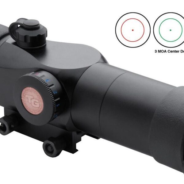 Truglo Triton 30mm Tri-Color Tactical Red Dot Sight 1x30mm 3 MOA Black
