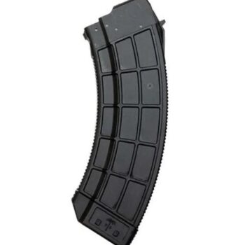Century Arms US Palm AK-30R 7.62x39mm AK-47 Rifle Magazine 30-Round Clear Black Polymer