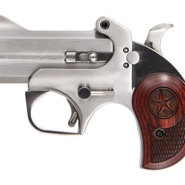 Bond Arms Texas Defender 357 Mag/38 Special Derringer 3-Inch Barrel Rosewood Grips