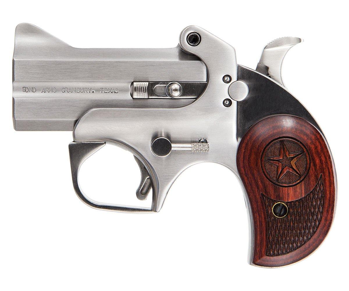 Bond Arms Cowboy Defender .357 Mag/.38 Special Derringer 2-Round 3-Inch Barrel Rosewood Grips 3 Bond Arms Cowboy Defender .357 Mag/.38 Special Derringer 2-Round 3-Inch Barrel Rosewood Grips