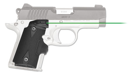 Crimson Trace LG-409G Lasergrips Black Green Laser for Kimber Micro 9