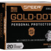 Speer Gold Dot Personal Protection 9mm Luger 115gr Hollow Point 20rd Box 2 108156