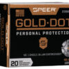Speer Gold Dot Personal Protection .45 ACP 185gr Hollow Point 20rd Box Ammunition 1 108170